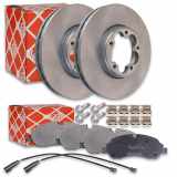 FEBI BILSTEIN Bremsbelagsatz, Scheibenbremse 16955 + Bremsscheibe 174457