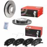 BREMBO Bremsscheibe 09.9936.11 + Bremsbelagsatz, Scheibenbremse P 28 050