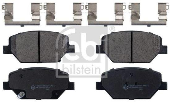 FEBI BILSTEIN Bremsscheibe 105851 + Bremsbelagsatz, Scheibenbremse 116248 Bild FEBI BILSTEIN Bremsscheibe 105851 + Bremsbelagsatz, Scheibenbremse 116248