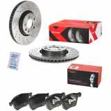 BREMBO Bremsbelagsatz, Scheibenbremse P 24 077 + Bremsscheibe 09.A426.1X