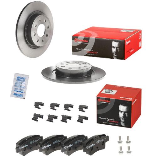 BREMBO Bremsbelagsatz, Scheibenbremse P 23 104 + Bremsscheibe 08.9460.11 Bild BREMBO Bremsbelagsatz, Scheibenbremse P 23 104 + Bremsscheibe 08.9460.11
