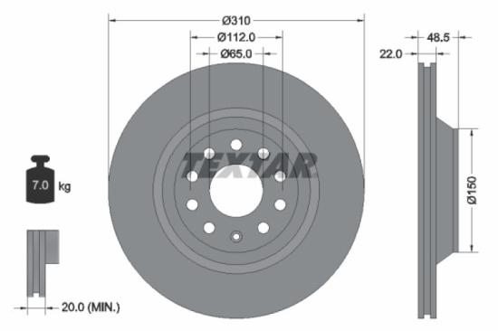 TEXTAR Bremsscheibe 92120500 + Warnkontakt, Bremsbelagverschleiß 98050800 + Bremsscheibe 92140700 + Bremsbelagsatz, Scheibenbremse 2620601 + Bremsbelagsatz, Scheibenbremse 2568301 Bild TEXTAR Bremsscheibe 92120500 + Warnkontakt, Bremsbelagverschleiß 98050800 + Bremsscheibe 92140700 + Bremsbelagsatz, Scheibenbremse 2620601 + Bremsbelagsatz, Scheibenbremse 2568301