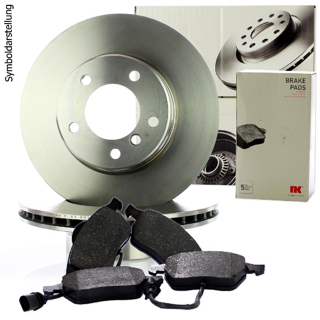 NK Bremsbelagsatz, Scheibenbremse 221527 + Bremsscheibe 201553