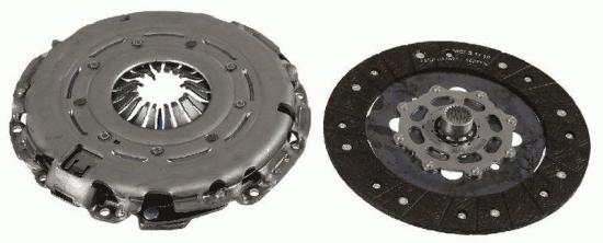 SACHS Schwungrad 2294 701 048 + Kupplungssatz 3000 950 675 + Zentralausrücker, Kupplung 3182 654 295 Bild SACHS Schwungrad 2294 701 048 + Kupplungssatz 3000 950 675 + Zentralausrücker, Kupplung 3182 654 295