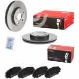 BREMBO Bremsbelagsatz, Scheibenbremse P 83 082 + Bremsscheibe 09.C648.11