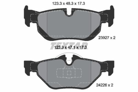TEXTAR Bremsscheibe 92133000 + Warnkontakt, Bremsbelagverschleiß 98043900 + Bremsbelagsatz, Scheibenbremse 2392701 Bild TEXTAR Bremsscheibe 92133000 + Warnkontakt, Bremsbelagverschleiß 98043900 + Bremsbelagsatz, Scheibenbremse 2392701