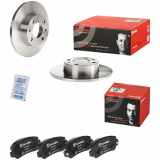 BREMBO Bremsbelagsatz, Scheibenbremse P 23 013 + Bremsscheibe 08.3636.10