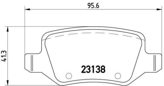 BREMBO Bremsscheibe 08.9580.21 + Bremsbelagsatz, Scheibenbremse P 50 058 Bild BREMBO Bremsscheibe 08.9580.21 + Bremsbelagsatz, Scheibenbremse P 50 058
