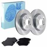 BLUE PRINT Bremsbelagsatz, Scheibenbremse ADN142177 + Bremsscheibe ADN143180