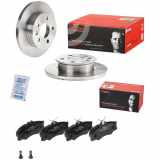 BREMBO Bremsbelagsatz, Scheibenbremse P 85 008 + Bremsscheibe 08.5396.10