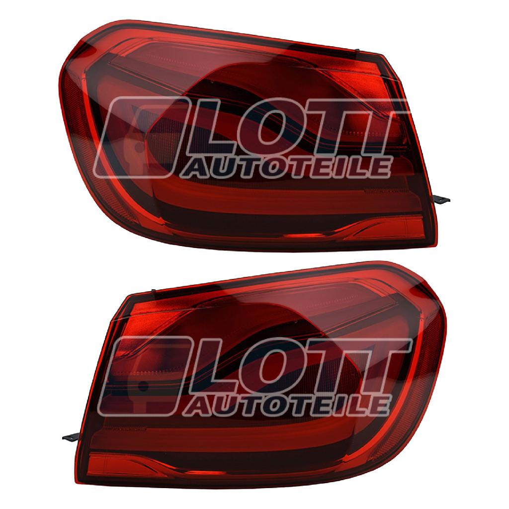 JOHNS Heckleuchte 20 41 88-3 + Heckleuchte 20 41 87-3
