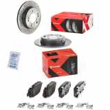 BREMBO Bremsbelagsatz, Scheibenbremse P 30 094X + Bremsscheibe 08.C172.2X