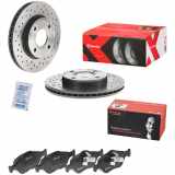 BREMBO Bremsscheibe 09.7806.1X + Bremsbelagsatz, Scheibenbremse P 24 055