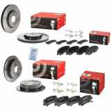 BREMBO Bremsscheibe 08.D415.11 + Bremsbelagsatz, Scheibenbremse P 30 036 + Bremsscheibe 09.D724.11 + Bremsbelagsatz, Scheibenbremse P 30 047