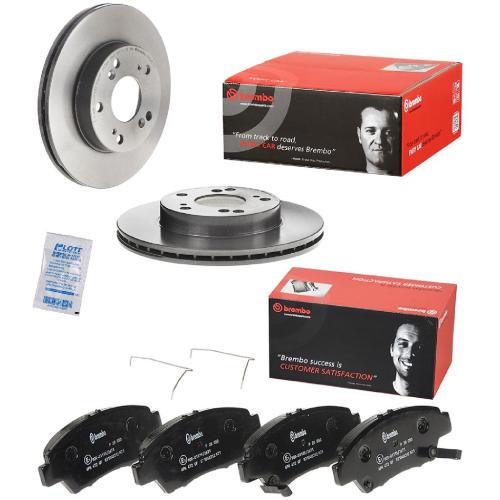 BREMBO Bremsscheibe 09.5457.31 + Bremsbelagsatz, Scheibenbremse P 28 050 Bild BREMBO Bremsscheibe 09.5457.31 + Bremsbelagsatz, Scheibenbremse P 28 050