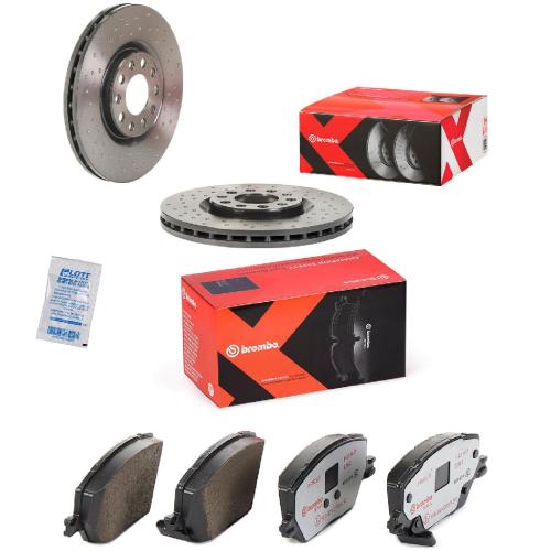 BREMBO Bremsscheibe 09.D209.1X + Bremsbelagsatz, Scheibenbremse P 23 164X Bild BREMBO Bremsscheibe 09.D209.1X + Bremsbelagsatz, Scheibenbremse P 23 164X