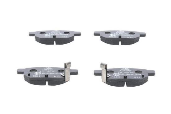 ATE Bremsbelagsatz, Scheibenbremse 13.0470-5690.2 + Bremsscheibe 24.0110-0337.1 Bild ATE Bremsbelagsatz, Scheibenbremse 13.0470-5690.2 + Bremsscheibe 24.0110-0337.1
