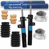 SACHS Stoßdämpfer 311 403 + Federbeinstützlager 802 186 + Staubschutzsatz, Stoßdämpfer 900 132 + Stoßdämpfer 311 404