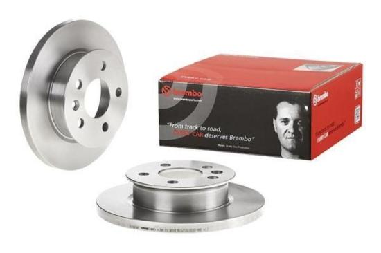 BREMBO Bremsbelagsatz, Scheibenbremse P 85 008 + Bremsscheibe 08.5396.10 Bild BREMBO Bremsbelagsatz, Scheibenbremse P 85 008 + Bremsscheibe 08.5396.10