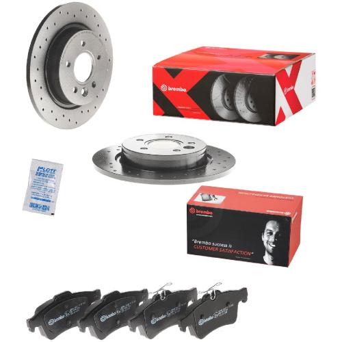 BREMBO Bremsscheibe 08.9975.1X + Bremsbelagsatz, Scheibenbremse P 59 042 Bild BREMBO Bremsscheibe 08.9975.1X + Bremsbelagsatz, Scheibenbremse P 59 042
