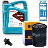 MAPCO Verschlussschraube, Ölwanne 95947 ROWE Motoröl 20125-0050-99 HENGST FILTER Ölfilter H97W16