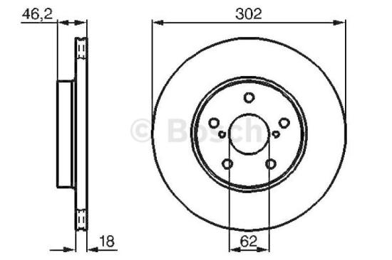 BOSCH Bremsbelagsatz, Scheibenbremse 0 986 461 123 + Bremsscheibe 0 986 478 490 Bild BOSCH Bremsbelagsatz, Scheibenbremse 0 986 461 123 + Bremsscheibe 0 986 478 490