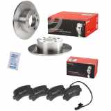 BREMBO Bremsscheibe 08.B829.10 + Bremsbelagsatz, Scheibenbremse P 68 063