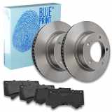 BLUE PRINT Bremsscheibe ADT343260 + Bremsbelagsatz, Scheibenbremse ADT342175