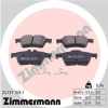 ZIMMERMANN Bremsbelagsatz, Scheibenbremse 24137.168.1 + Bremsscheibe 430.1497.20 Bild ZIMMERMANN Bremsbelagsatz, Scheibenbremse 24137.168.1 + Bremsscheibe 430.1497.20