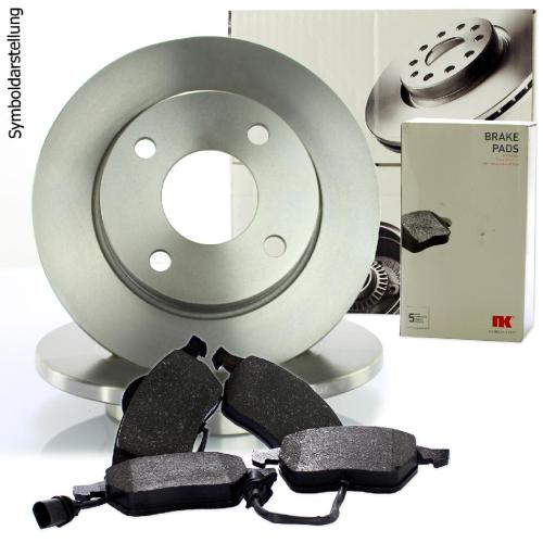 NK Bremsbelagsatz, Scheibenbremse 222515 + Bremsscheibe 202543 Bild NK Bremsbelagsatz, Scheibenbremse 222515 + Bremsscheibe 202543