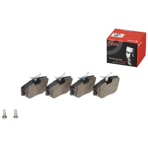 BREMBO Bremsscheibe 08.3068.10 + Bremsbelagsatz, Scheibenbremse P 06 010 Bild BREMBO Bremsscheibe 08.3068.10 + Bremsbelagsatz, Scheibenbremse P 06 010