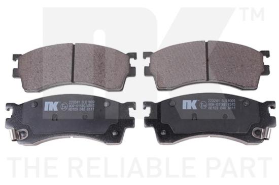 NK Bremsscheibe 203235 + Bremsbelagsatz, Scheibenbremse 223241 Bild NK Bremsscheibe 203235 + Bremsbelagsatz, Scheibenbremse 223241