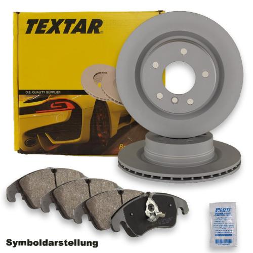 TEXTAR Bremsbelagsatz, Scheibenbremse 2203401 + Bremsscheibe 92274303 Bild TEXTAR Bremsbelagsatz, Scheibenbremse 2203401 + Bremsscheibe 92274303