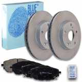 BLUE PRINT Bremsbelagsatz, Scheibenbremse ADT342198 + Bremsscheibe ADT343240