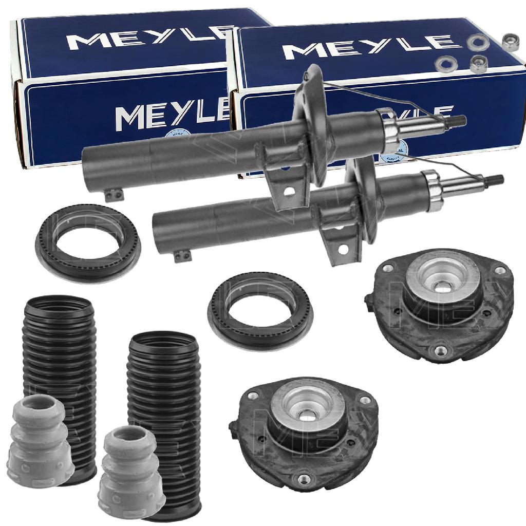 MEYLE Reparatursatz, Federbeinstützlager 100 412 2039/S + Staubschutzsatz, Stoßdämpfer 100 640 0009 + Stoßdämpfer 126 623 0055