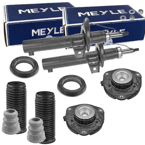 MEYLE Reparatursatz, Federbeinstützlager 100 412 2039/S + Staubschutzsatz, Stoßdämpfer 100 640 0009 + Stoßdämpfer 126 623 0055 Bild MEYLE Reparatursatz, Federbeinstützlager 100 412 2039/S + Staubschutzsatz, Stoßdämpfer 100 640 0009 + Stoßdämpfer 126 623 0055