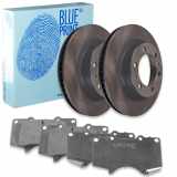 BLUE PRINT Bremsscheibe ADT343219 + Bremsbelagsatz, Scheibenbremse ADT342142