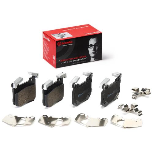 BREMBO Bremsbelagsatz, Scheibenbremse P 30 124 + Bremsscheibe 09.D028.11 Bild BREMBO Bremsbelagsatz, Scheibenbremse P 30 124 + Bremsscheibe 09.D028.11