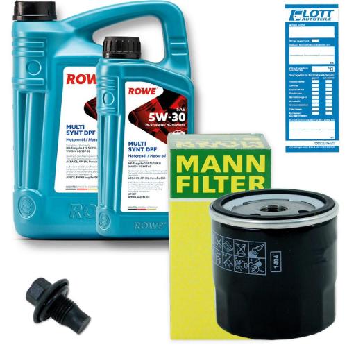 Rowe Inspektionskit Motoröl + Ölfilter + Ablassschraube Bild Rowe Inspektionskit Motoröl + Ölfilter + Ablassschraube