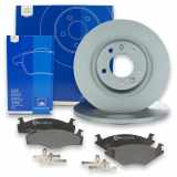 ATE Bremsscheibe 24.0112-0106.1 + Bremsbelagsatz, Scheibenbremse 13.0460-7059.2