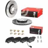 BREMBO Bremsbelagsatz, Scheibenbremse P 23 087 + Bremsscheibe 09.5180.31