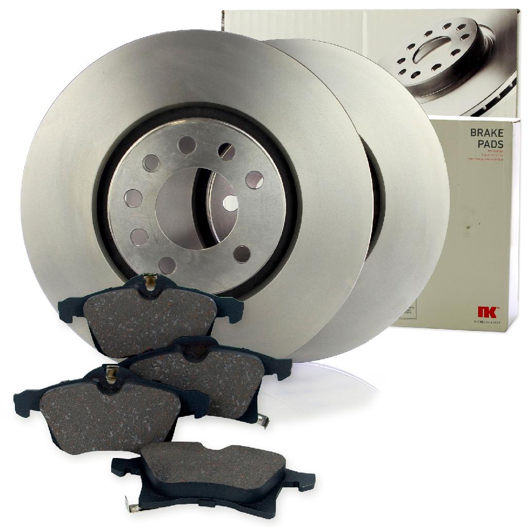 NK Bremsscheibe 203654 + Bremsbelagsatz, Scheibenbremse 223633