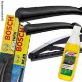 BOSCH Wischblatt 3 397 004 801 + Wischblatt 3 397 007 294 SONAX Reiniger, Scheibenreinigungsanlage 02602000