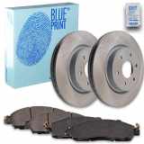 BLUE PRINT Bremsbelagsatz, Scheibenbremse ADN142183 + Bremsscheibe ADN143172