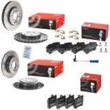 BREMBO Bremsscheibe 09.8411.11 + Bremsbelagsatz, Scheibenbremse P 50 072 + Bremsbelagsatz, Scheibenbremse P 50 045 + Bremsscheibe 08.5178.31 + Warnkontakt, Bremsbelagverschleiß A 00 377