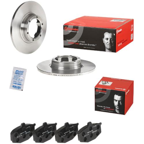 BREMBO Bremsbelagsatz, Scheibenbremse P 68 005 + Bremsscheibe 08.2138.10 Bild BREMBO Bremsbelagsatz, Scheibenbremse P 68 005 + Bremsscheibe 08.2138.10