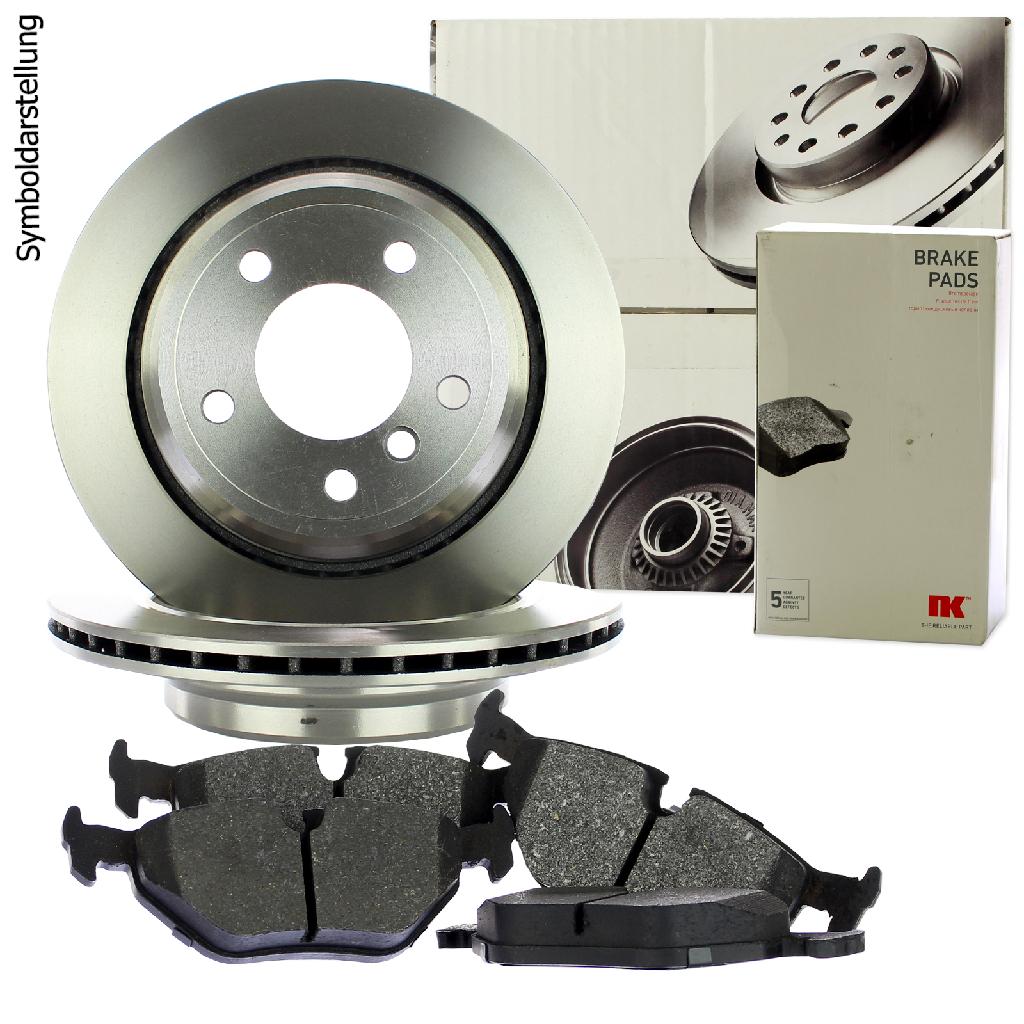 NK Bremsbelagsatz, Scheibenbremse 223641 + Bremsscheibe 203669