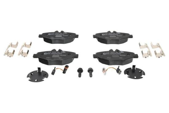 ATE Bremsscheibe 24.0132-0144.1 + Bremsbelagsatz, Scheibenbremse 13.0460-3999.2 Bild ATE Bremsscheibe 24.0132-0144.1 + Bremsbelagsatz, Scheibenbremse 13.0460-3999.2