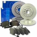 ATE Bremsscheibe 24.0125-0158.1 + Bremsscheibe 24.0112-0169.1 + Bremsbelagsatz, Scheibenbremse 13.0460-7184.2 + Bremsbelagsatz, Scheibenbremse 13.0460-2880.2