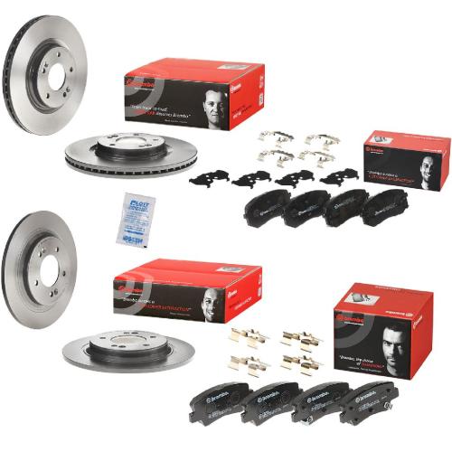 BREMBO Bremsbelagsatz, Scheibenbremse P 30 094 + Bremsbelagsatz, Scheibenbremse P 30 093 + Bremsscheibe 08.D220.11 + Bremsscheibe 09.D428.11 Bild BREMBO Bremsbelagsatz, Scheibenbremse P 30 094 + Bremsbelagsatz, Scheibenbremse P 30 093 + Bremsscheibe 08.D220.11 + Bremsscheibe 09.D428.11